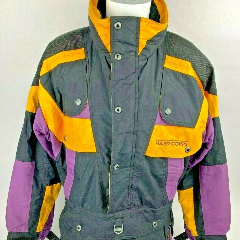 Hard Corps SOLO Winter Jacket Mens Size 40 BLACK